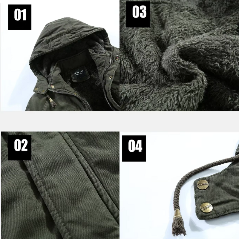 Regero™ | Coat with hood and lining